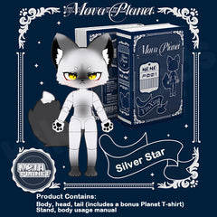 Mova Planet Fox Series Action Figure - Body Doll (With Head)