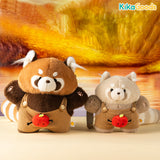 Red Panda Handmade Crossbody Doll Plush Toy