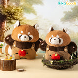 Red Panda Handmade Crossbody Doll Plush Toy