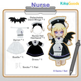 Daily Series Nurse 1/12 BJD Clothing Set