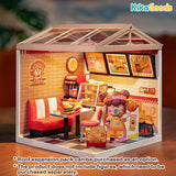 Rolife Super Creator DIY Miniature House - Happy Burger Shop