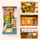 Rolife Book Nook Shelf Insert - Sakura Densya