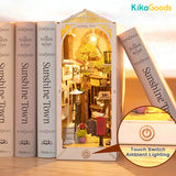Rolife Book Nook Shelf Insert - Sunshine Town
