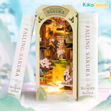 Rolife Book Nook Shelf Insert - Falling Sakura