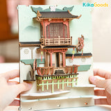 Rolife Book Nook Shelf Insert - Falling Sakura