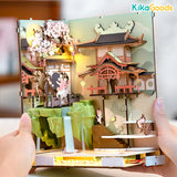 Rolife Book Nook Shelf Insert - Falling Sakura