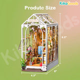 Rolife Book Nook Shelf Insert - Garden House