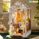 Rolife Book Nook Shelf Insert - Garden House