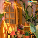 Rolife Book Nook Shelf Insert - Garden House