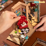 Rolife Book Nook Shelf Insert - Bookstore
