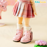 High-Top Boots with Tag 1/12 BJD Figure Shoes Accessories