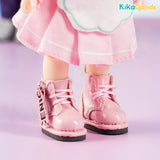 High-Top Boots with Tag 1/12 BJD Figure Shoes Accessories
