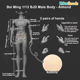 Bei Ming Action Figure BJD Male Body