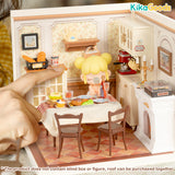 Rolife Super Creator DIY Miniature House - Warm Dining Room