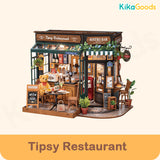 Rolife 3D DIY Wooden Miniature House - Tipsy Restaurant