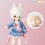Electronic Pet Game World Series 1/12 BJD Blank Face Piece