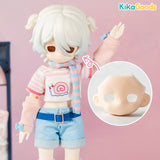 Electronic Pet Game World Series 1/12 BJD Blank Face Piece