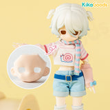 Electronic Pet Game World Series 1/12 BJD Blank Face Piece
