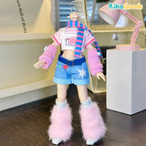 Electronic Pet Game World Series Snail Special Color 1/12 BJD Clothing Set