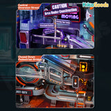 ROKR Parallel World Marble Run Miniature Assembly - The Last City