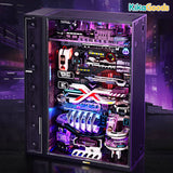ROKR Parallel World Marble Run Miniature Assembly - The Future City