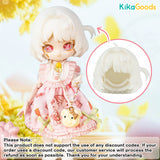 Minty Series White Hair Piece Set