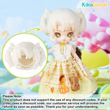 Minty Series White Hair Piece Set