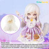 Minty Series White Hair Piece Set