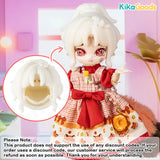 Minty Series White Hair Piece Set