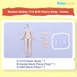 Bonbon Galaxy 1/12 BJD Cherry Body Full Set Figure - Kokoa