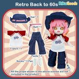 Daily Series Retro Back to 60s 1/12 BJD Clothing Set