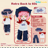 Daily Series Retro Back to 60s 1/12 BJD Clothing Set