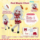 Fairy Tale Town Series Red Maple Choir 1/12 BJD Clothing Set