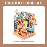 Rolife Little & Warm Space Series DIY Miniature House - Sweet Dream Bedroom