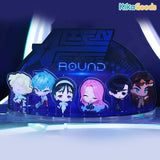 Alien Stage New Year's Eve Season Stage Scene Standee Set