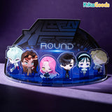 Alien Stage New Year's Eve Season Stage Scene Standee Set