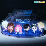 Alien Stage New Year's Eve Season Stage Scene Standee Set