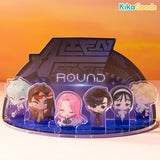 Alien Stage New Year's Eve Season Stage Scene Standee Set