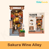 Rolife Book Nook & Wonderland - Sakura Wine Alley