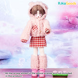 LuckyDoll Pink Plush Series 1/6 Points BJD Clothing Set