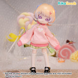 Dessert Series Peach Bunny 1/12 BJD Clothing Set