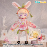 Dessert Series Peach Bunny 1/12 BJD Clothing Set