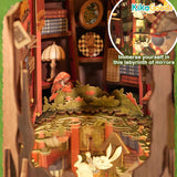 Rolife Book Nook Shelf Insert - Fall into Wonder