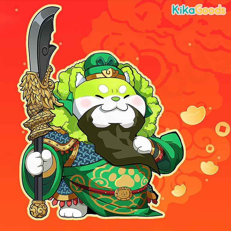 God of Cabbage Dog Figure KIKAGoods