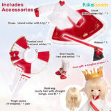 TinyFox 'Fox King' 1/6 Points Angel Body Action Figure