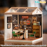 Rolife Super Creator DIY Miniature House - Breezy Time Cafe