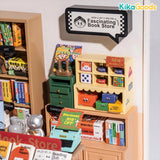 Rolife Super Creator DIY Miniature House - Fascinating Book Store