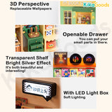 Rolife Super Creator DIY Miniature House - Fascinating Book Store