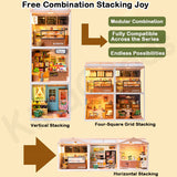 Rolife Super Creator DIY Miniature House - Golden Wheat Bakery