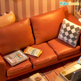 Rolife Super Creator DIY Miniature House - Cozy Living Lounge